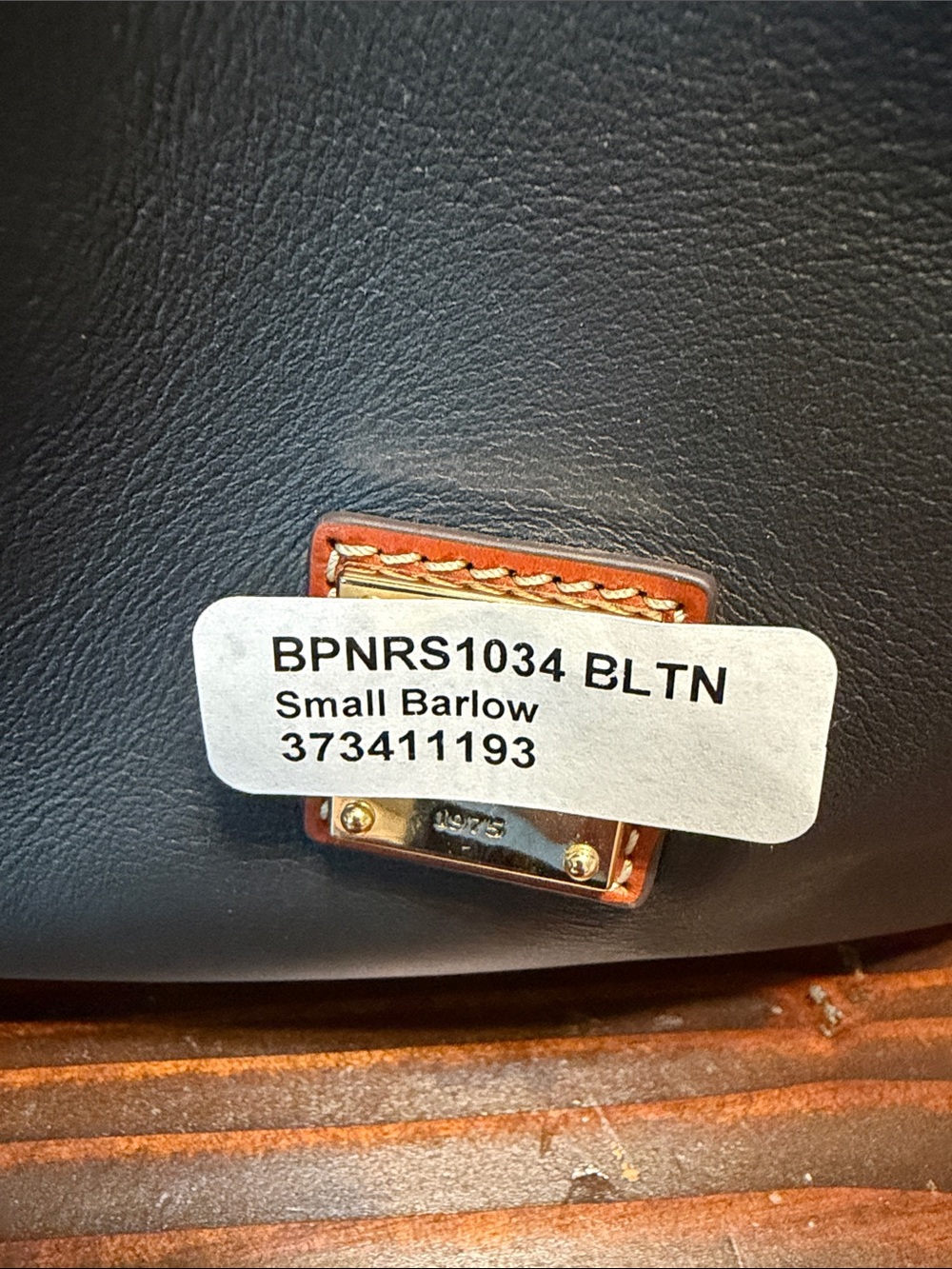 Dooney & Bourke Small Barlow Black Leather Satchel Crossbody - Picture 5 of 8